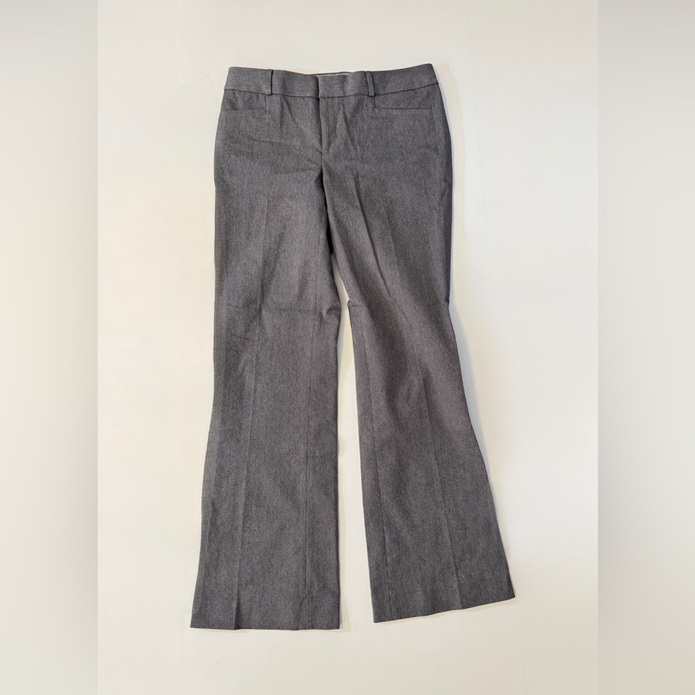 Banana Republic Sloan Fit Wide Leg Trousers Grey